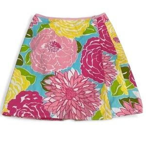 COPY - LILLY PULITZER Beach Umbrella/Multi Fun Patch reversible skirt
